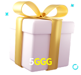 Receba seus bônus de boas-vindas no 5GGG